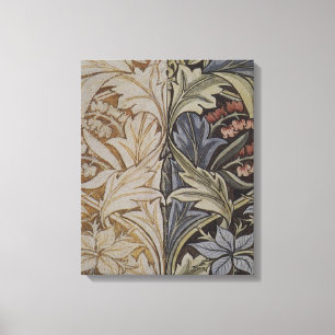 William Morris Bluebell Tapestry Design Canvas Print
