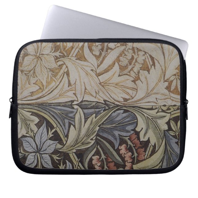 William Morris Bluebell Tapestry Design Laptop Sleeve (Front)