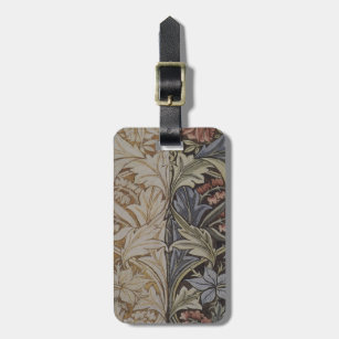 William Morris Bluebell Tapestry  Luggage Tag