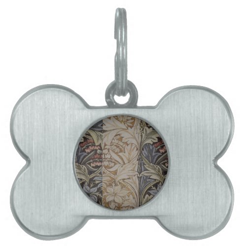 William Morris Bluebell Tapestry  Pet Tag