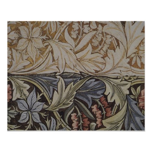 William Morris Bluebell Tapestry  Poster