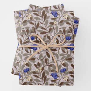William Morris, Blueberry Wrapping Paper Sheets