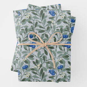 William Morris, Blueberry Wrapping Paper Sheets