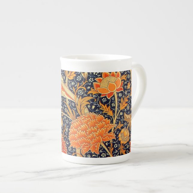 William Morris Bone China Floral Mug (Front Right)