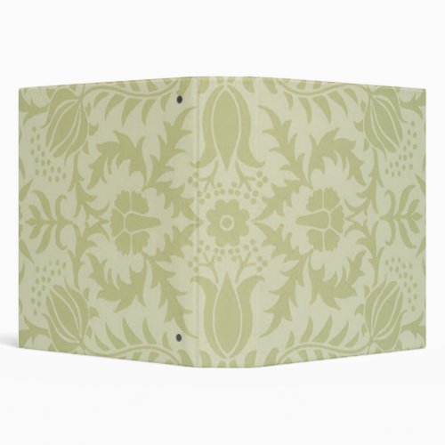 William Morris Borage Wedding Soft Green 3 Ring Binder