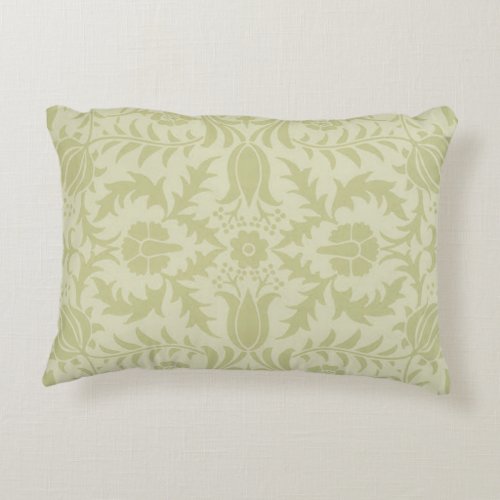 William Morris Borage Wedding Soft Green Accent Pillow