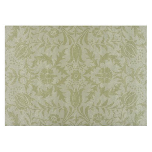 William Morris Borage Wedding Soft Green Cutting Board