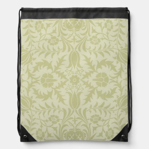 William Morris Borage Wedding Soft Green Drawstring Bag