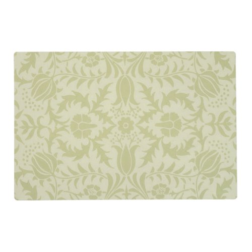 William Morris Borage Wedding Soft Green Placemat