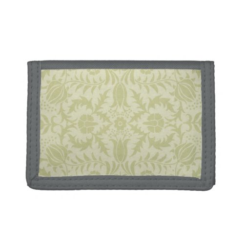 William Morris Borage Wedding Soft Green Trifold Wallet