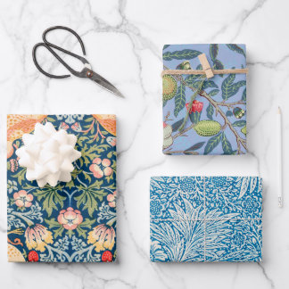 William Morris botanical bundle mix Wrapping Paper