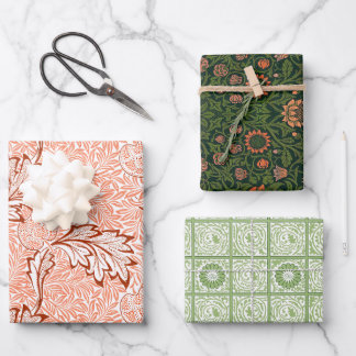 William Morris Botanical  Wrapping Paper Sheets