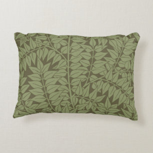 William Morris Branch Art Nouveau Classic Design Accent Pillow