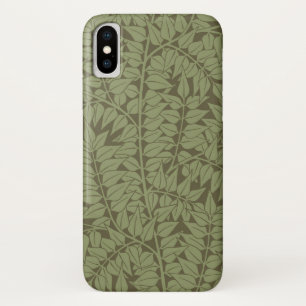 William Morris Branch Art Nouveau Classic Design iPhone X Case