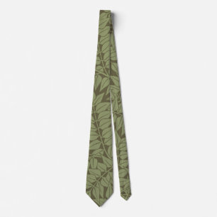 William Morris Branch Art Nouveau Classic Design Neck Tie