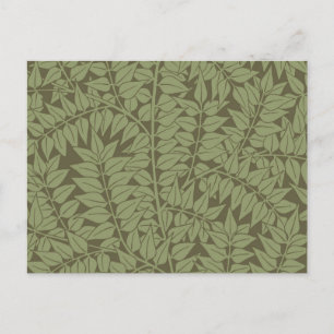 William Morris Branch Art Nouveau Classic Design Postcard