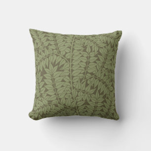 William Morris Branch Art Nouveau Classic Design Throw Pillow