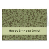 William Morris Branch Leaves Wallpaper (Front Horizontal)