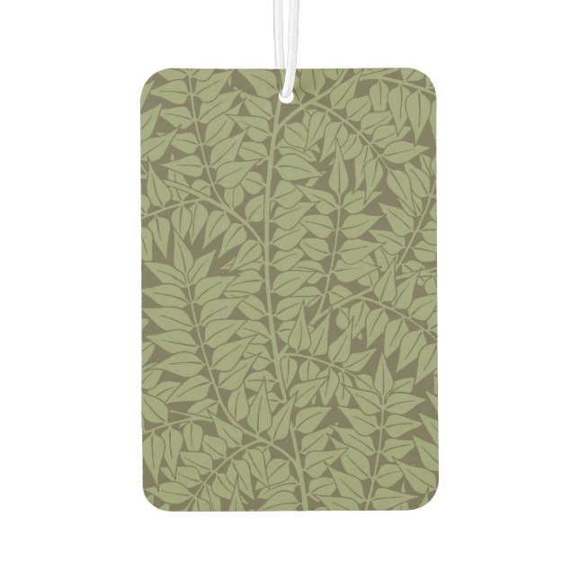 William Morris Branch Leaves Wallpaper Air Freshener (Back)