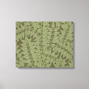 William Morris Branch Leaves Wallpaper Canvas Print