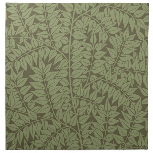 William Morris Branch Leaves Wallpaper Cloth Napkin