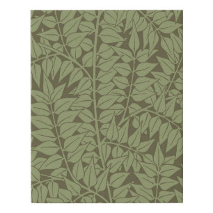 William Morris Branch Leaves Wallpaper Faux Canvas Print