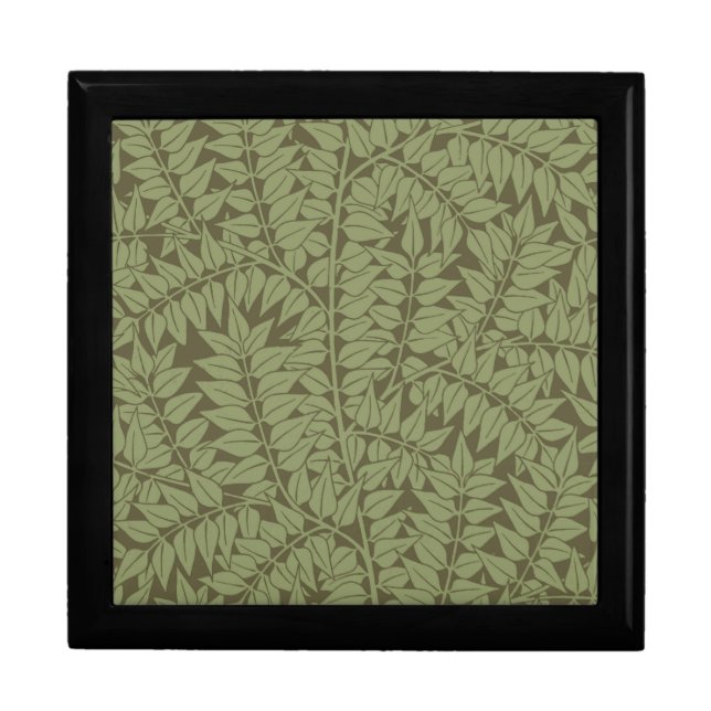 William Morris Branch Leaves Wallpaper Gift Box (Front)