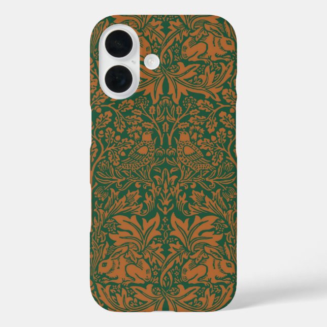 William Morris Brer Rabbit Design Case-Mate iPhone Case (Back)