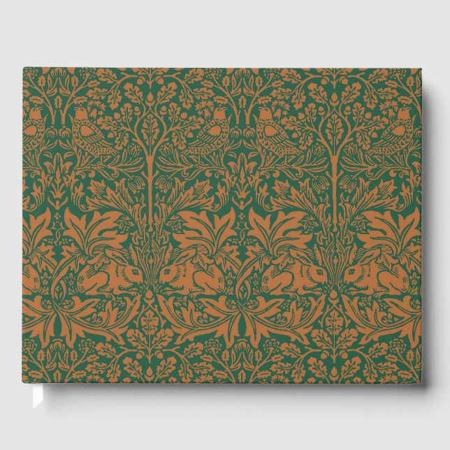 William Morris Brer Rabbit Design Guest Book (Front)