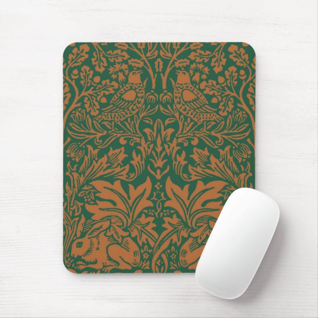 William Morris Brer Rabbit Design Mouse Pad (With Mouse)