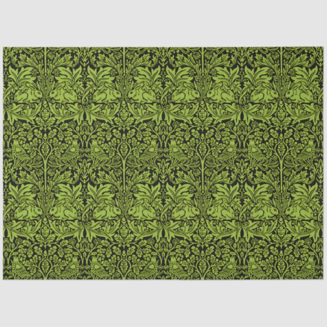 William Morris Brer Rabbit Design Tissue Paper (Front)