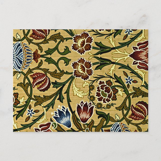 William Morris - Brocade Postcard (Front)