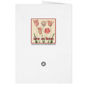 William Morris Brother Rabbit Blue Vintage Pattern (Back)