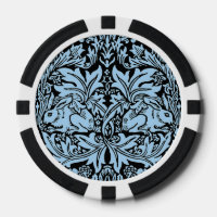 William Morris Brother Rabbit Light Blue Black