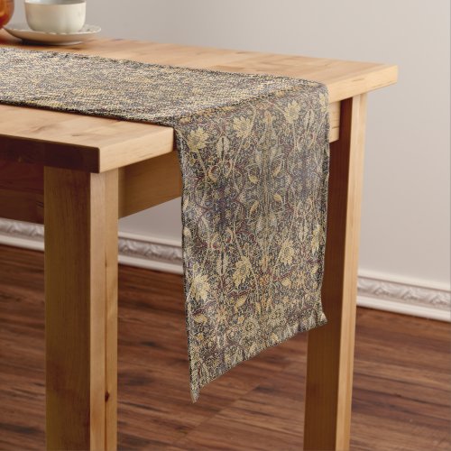 William Morris Bullerswood Carpet Detail Long Table Runner