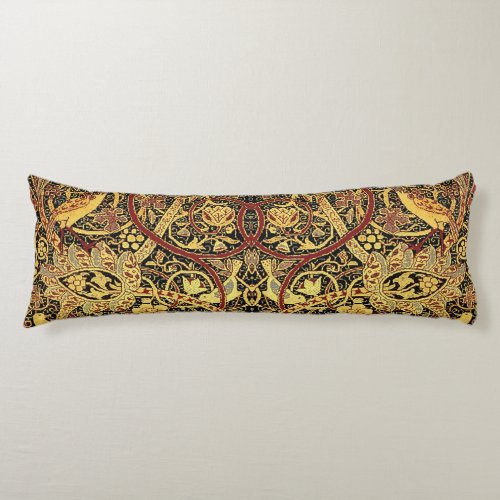 William Morris Bullerswood Faux Tapestry  Body Pillow
