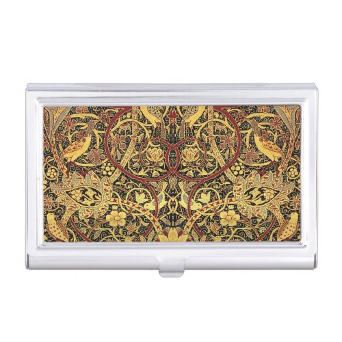 William Morris Bullerswood Faux Tapestry  Business Card Case