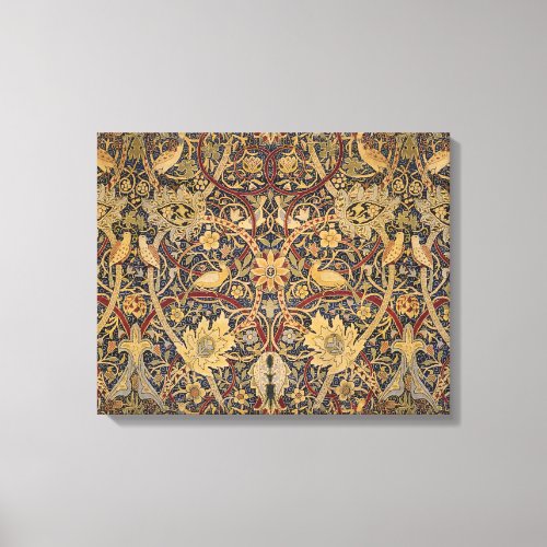 William Morris Bullerswood Faux Tapestry  Canvas Print