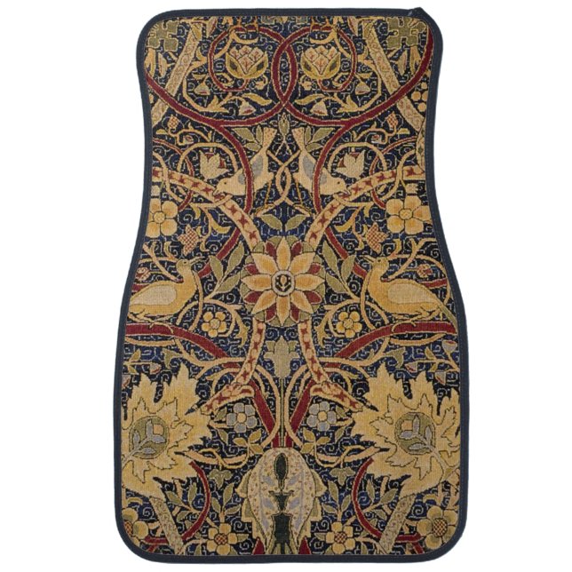 William Morris Bullerswood Faux Tapestry Car Mat (Front)
