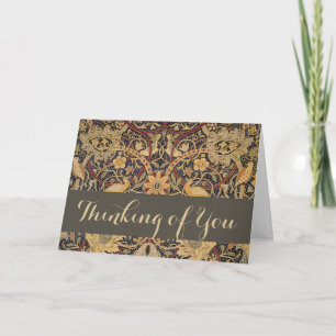 William Morris Bullerswood Faux Tapestry Card