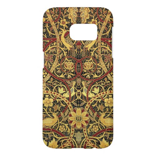 William Morris Bullerswood Faux Tapestry  Samsung Galaxy S7 Case