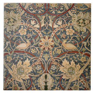 William Morris Bullerswood Faux Tapestry Ceramic Tile