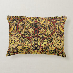 William Morris Bullerswood Faux Tapestry Decorative Pillow