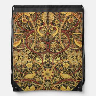 William Morris Bullerswood Faux Tapestry Drawstring Bag