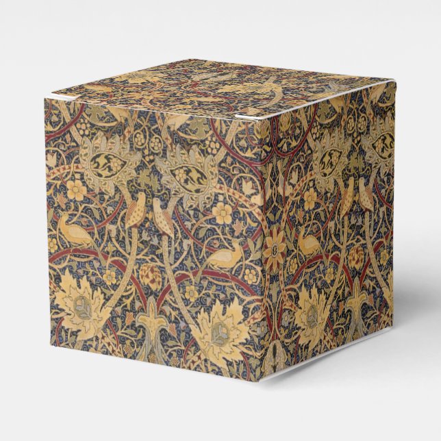 William Morris Bullerswood Faux Tapestry Favor Boxes (Front Side)