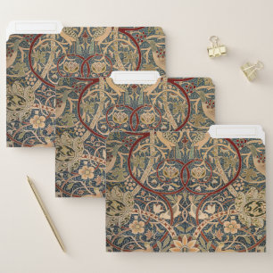 William Morris Bullerswood Faux Tapestry File Folder