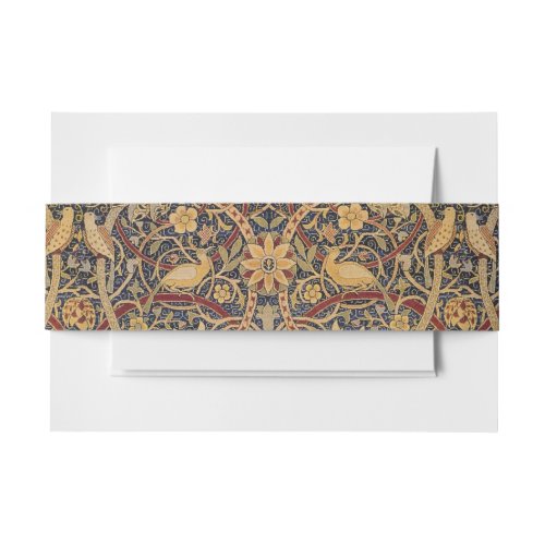 William Morris Bullerswood Faux Tapestry  Invitation Belly Band