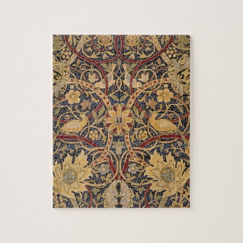 William Morris Bullerswood Faux Tapestry  Jigsaw Puzzle
