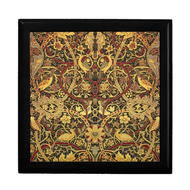 William Morris Bullerswood Faux Tapestry Keepsake Box (Front)