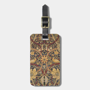 William Morris Bullerswood Faux Tapestry Luggage Tag